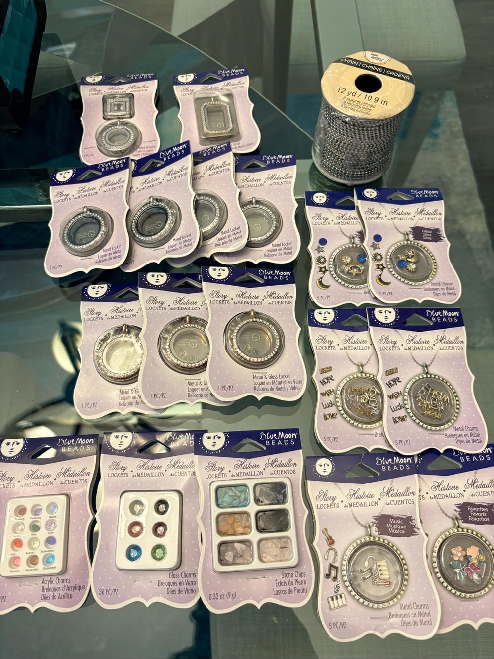 Blue Moon Beads Locket & Charm Wholesale Bundle